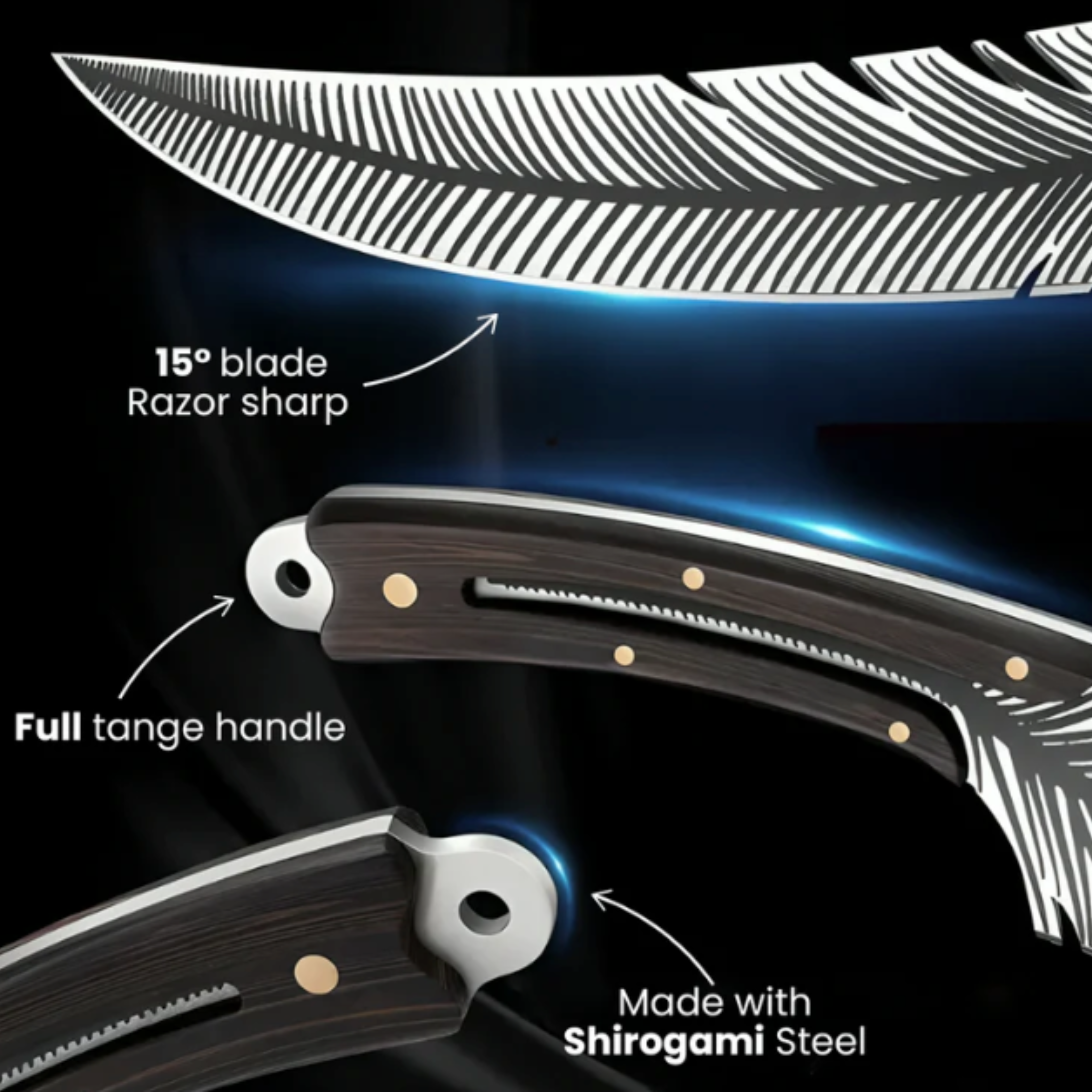 Kurokami - Japanese Feather Knife