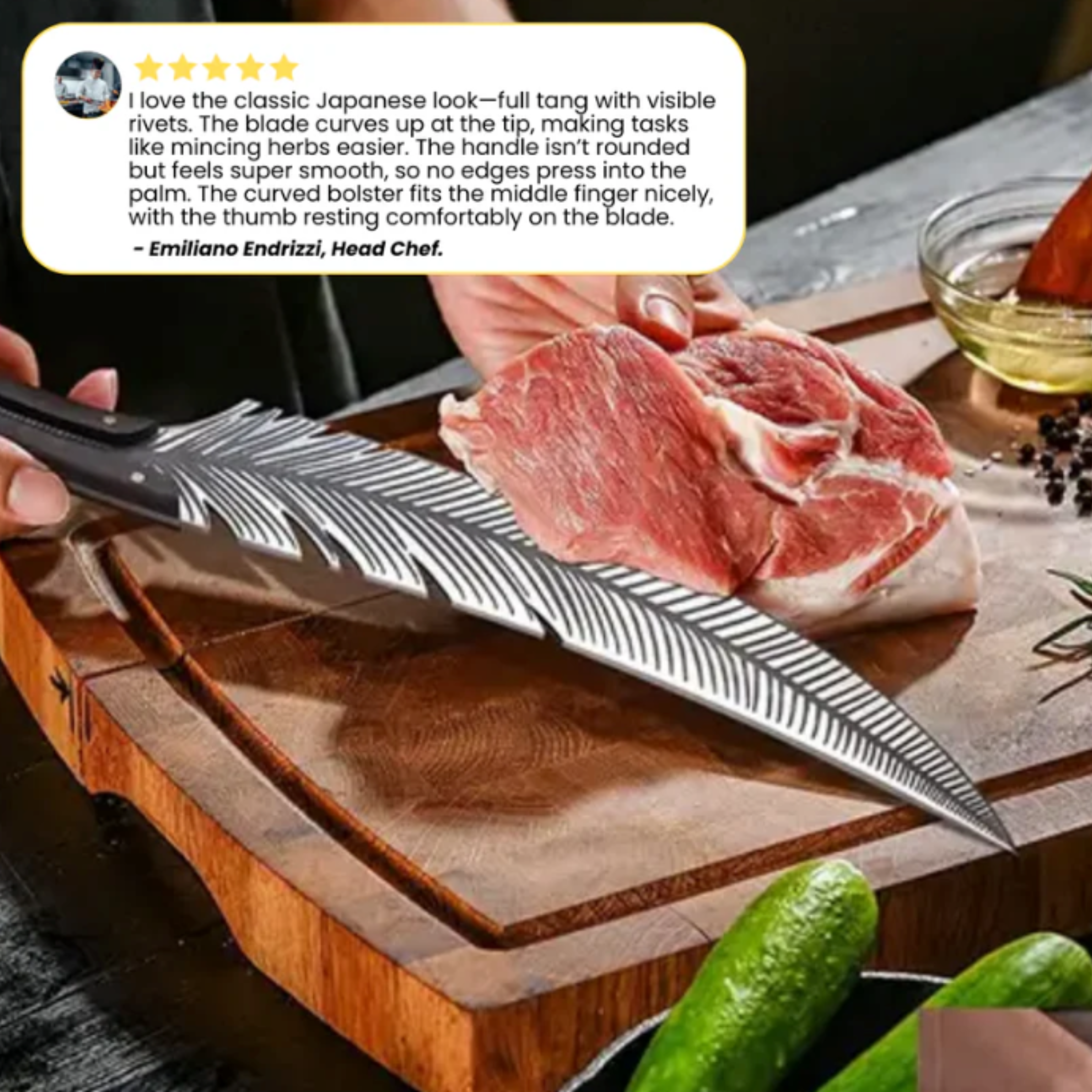 Kurokami - Japanese Feather Knife